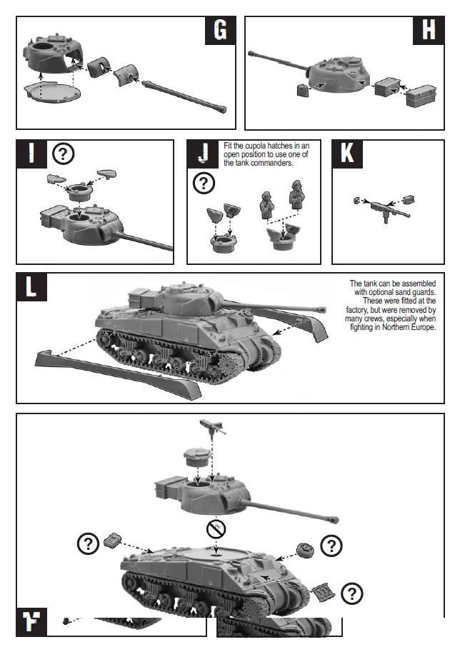 Bolt Action Sherman Tank Troop