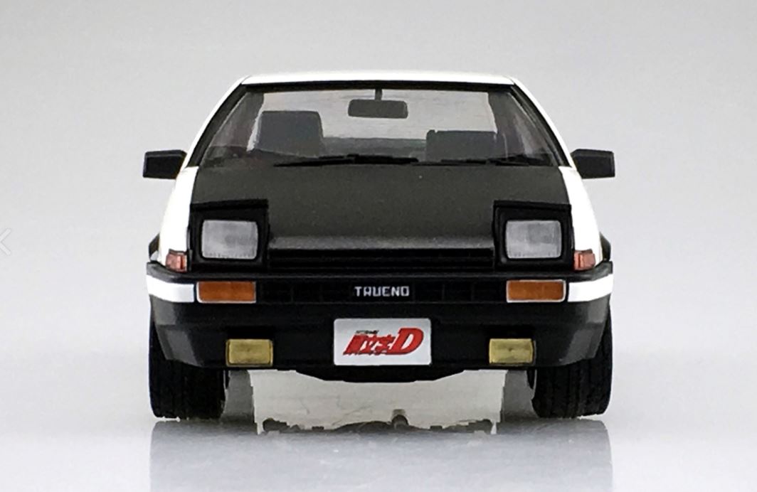 Aoshima 1/24 Initial D Toyota Fujiwara Takumi AE86 Trueno Project-D Ver.