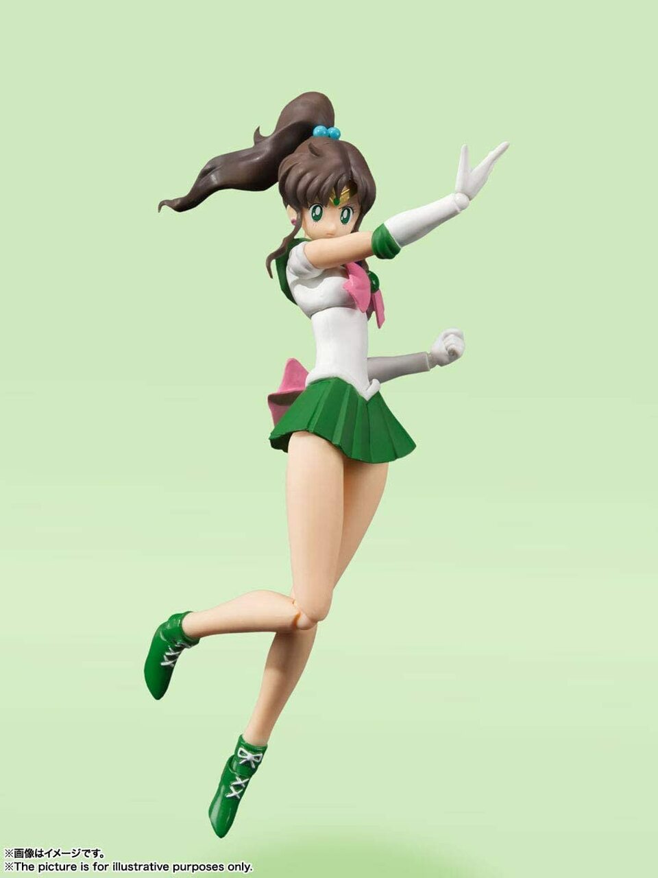 Bandai Tamashii Nations S.H. Figuarts Sailor Jupiter Animation Color Edition "Pretty Guardian Sailor Moon"