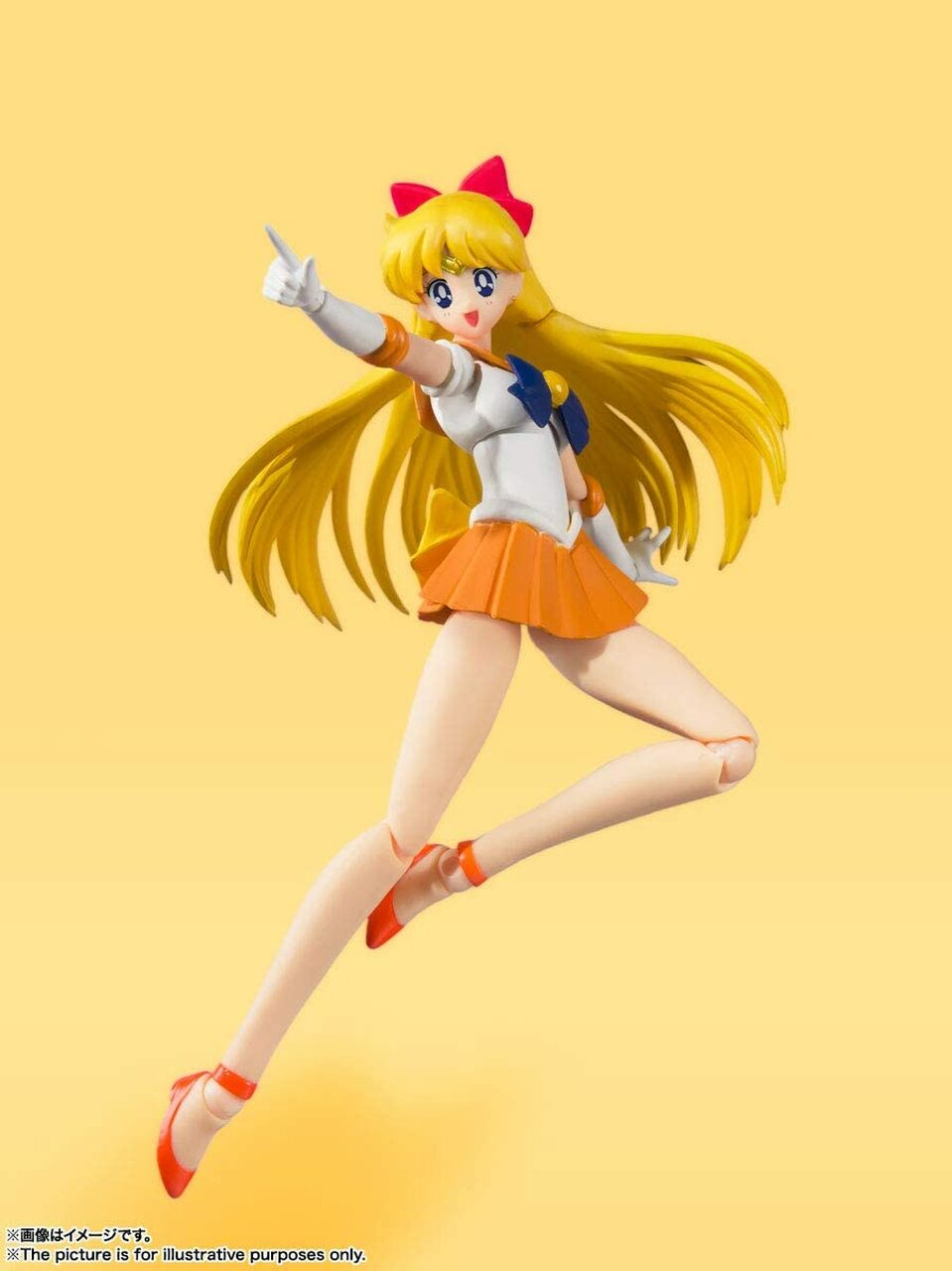 Bandai Tamashii Nations S.H. Figuarts Sailor Venus Animation Color Edition "Pretty Guardian Sailor Moon"