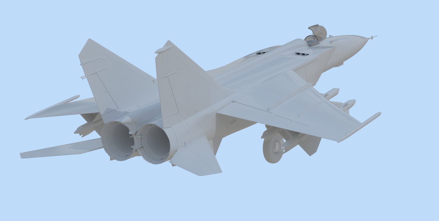 ICM 1/48 MiG-25 PD, Soviet Interceptor Fighter