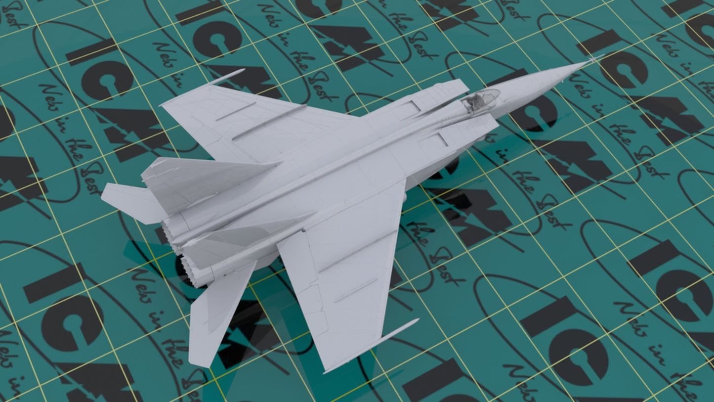 ICM 1/72 MiG-25 RBT, Soviet Reconnaissance Plane