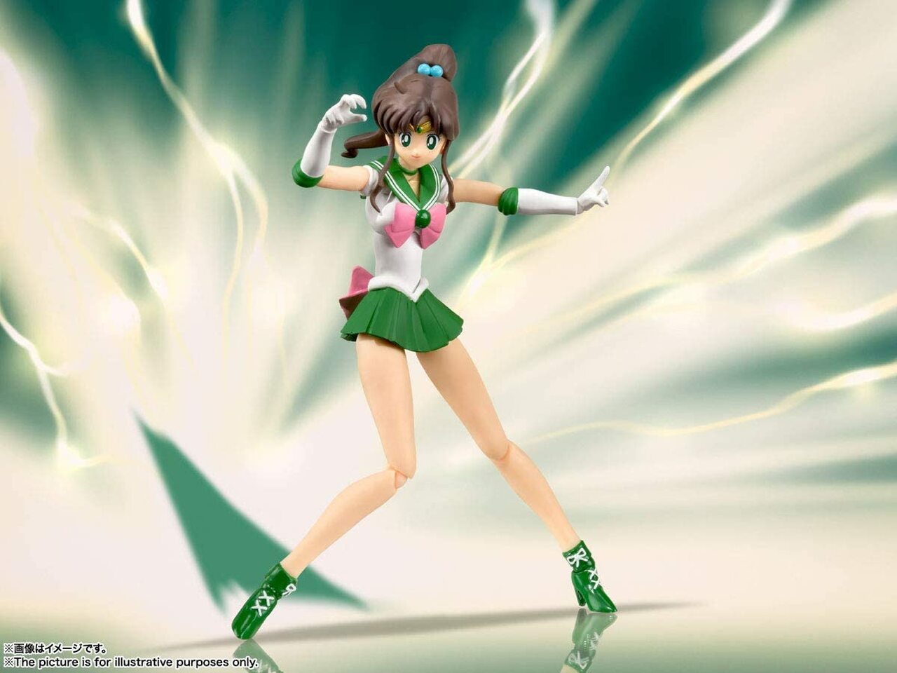 Bandai Tamashii Nations S.H. Figuarts Sailor Jupiter Animation Color Edition "Pretty Guardian Sailor Moon"