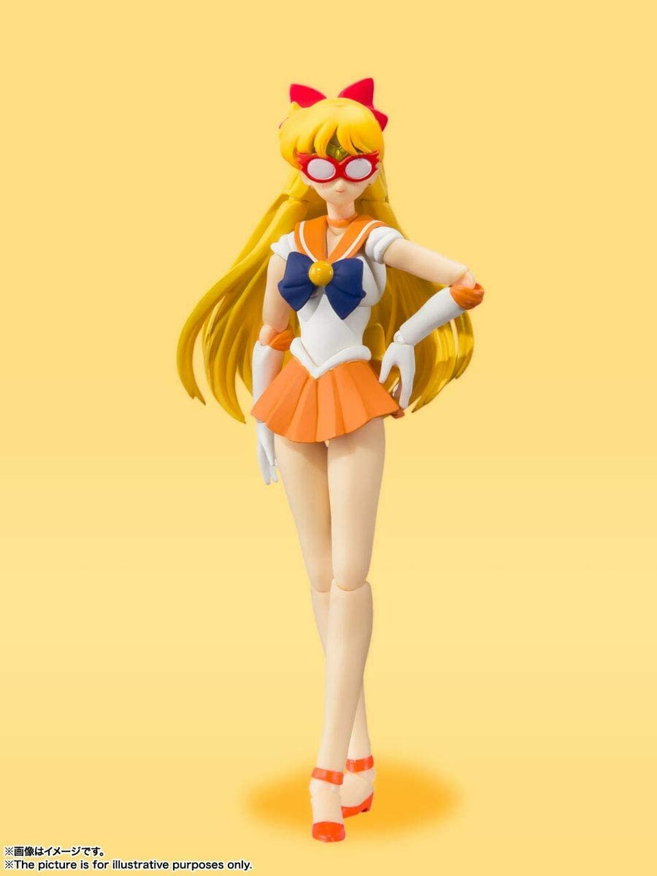 Bandai Tamashii Nations S.H. Figuarts Sailor Venus Animation Color Edition "Pretty Guardian Sailor Moon"