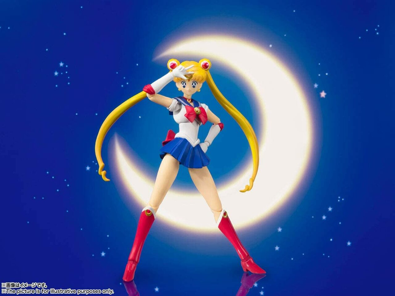 Bandai Tamashii Nations S.H. Figuarts Sailor Moon Animation Color Edition "Pretty Guardian Sailor Moon"