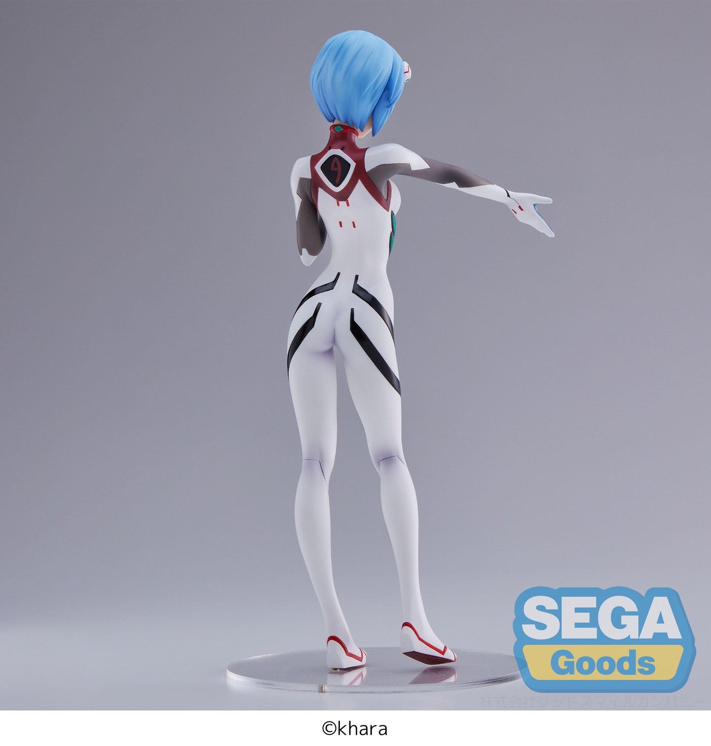 Evangelion: 3.0+1.0 Thrice Upon a Time Series Tentative Name Rei Ayanami Hand Over/Momentary White SPM Figure