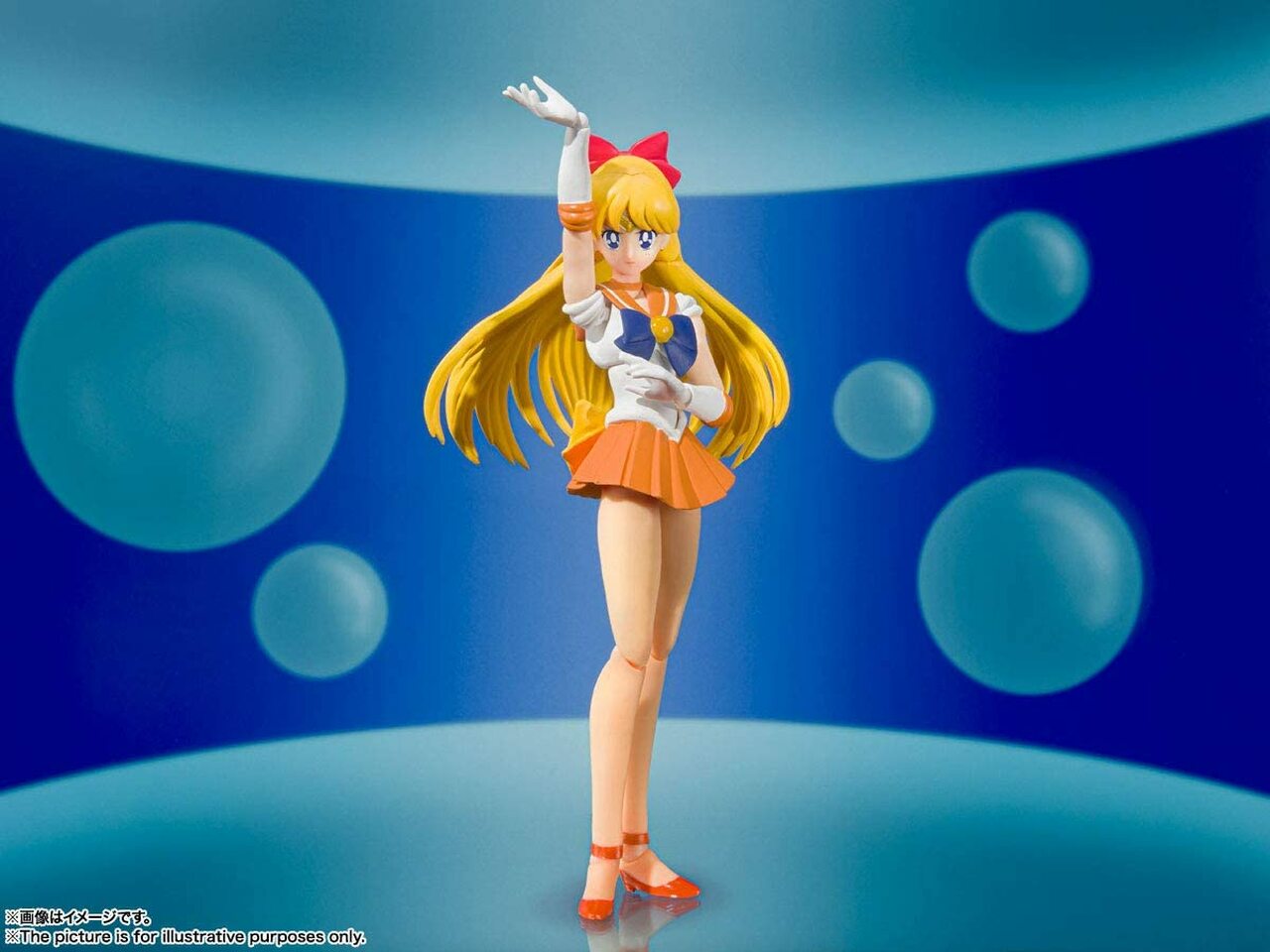 Bandai Tamashii Nations S.H. Figuarts Sailor Venus Animation Color Edition "Pretty Guardian Sailor Moon"