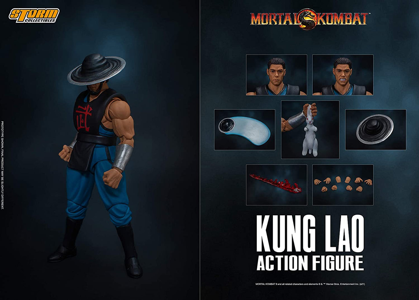 Storm Collectibles 1/12 Action Figure Kung Lao "Mortal Kombat"