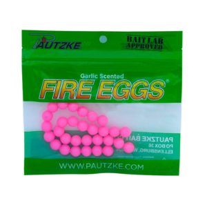 Pautzke Fire Eggs Garlic Scent 30/pack More Colours Available