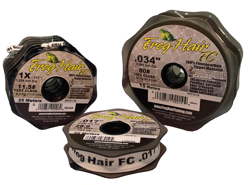 Frog Hair Fluorocarbon Fishing Line 25m world class leader line
