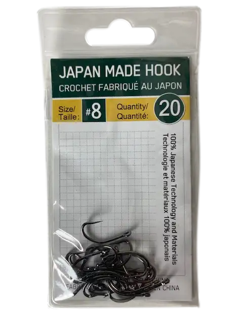 Barbed hook Hayabusa High-grade hooks regular shank manufactured in Ja –  Bedrock Hobby
