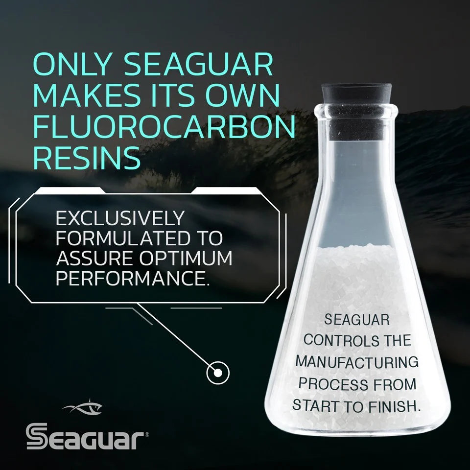 Seaguar STS Salmon/Steelhead 100% Fluorocarbon Leader 100 Yards