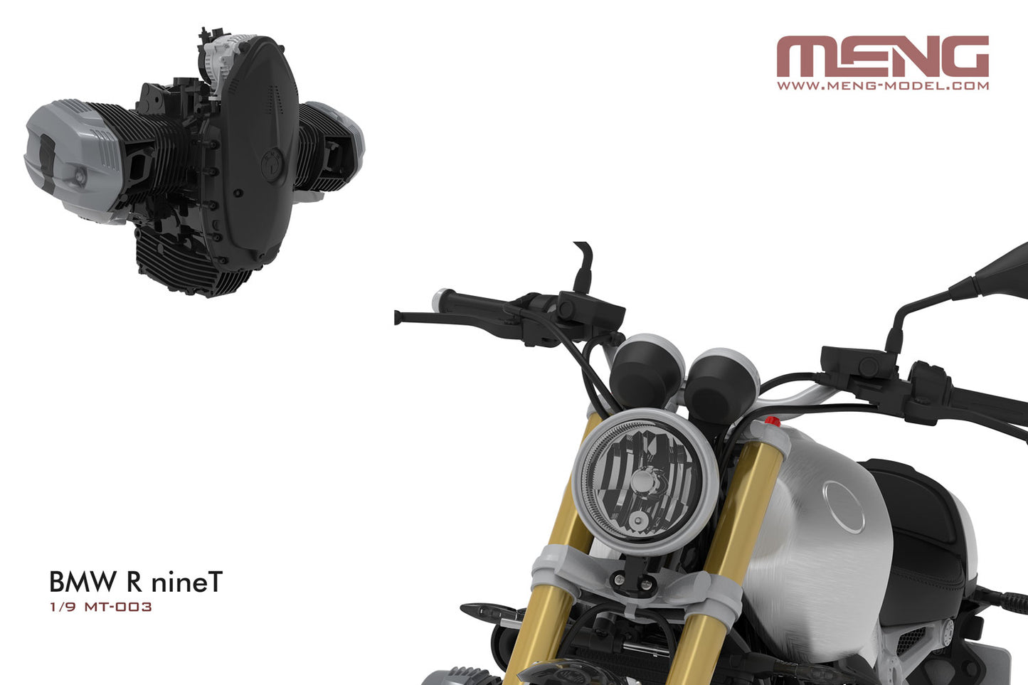 Meng 1/9 BMW R nineT