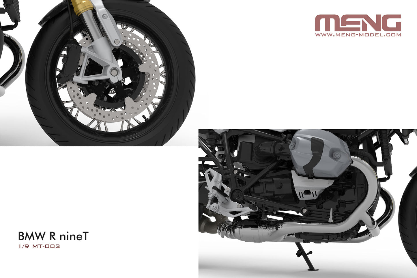 Meng 1/9 BMW R nineT