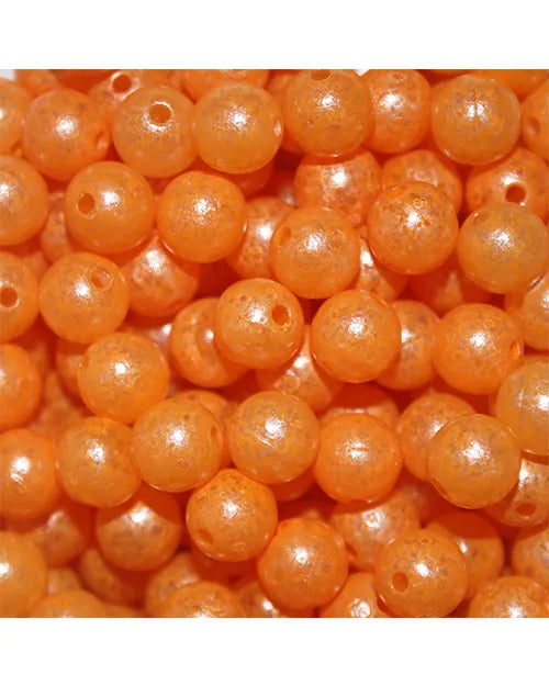 Troutbeads MottledBeads Mango Roe 8mm 30/pack