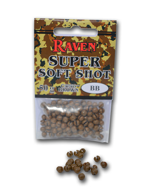 Raven Supersoft Splitshot Camo Brown more size available – Bedrock Hobby