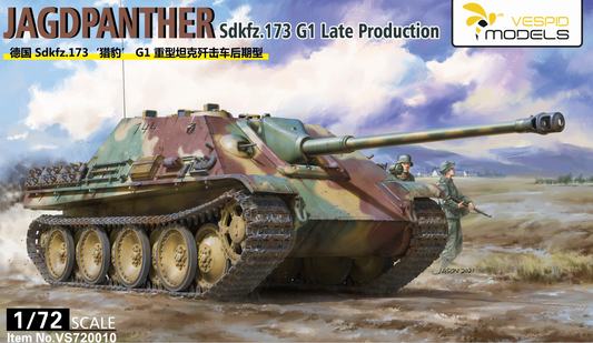 Vespid Models 1/72 Sdkfz.173 Jagdpanther G1 Late Production