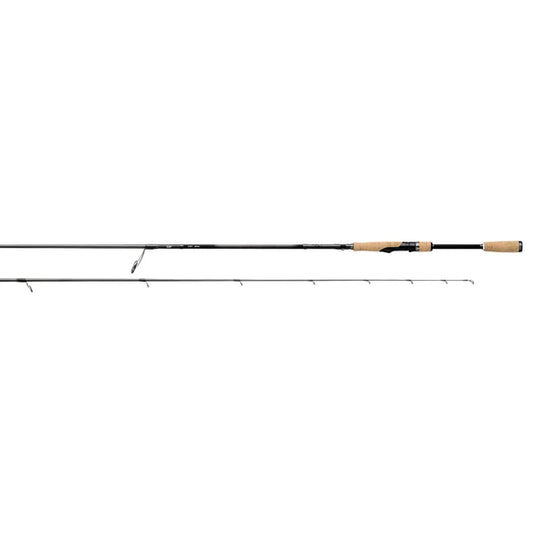 Daiwa Tatula Bass Spinning Rod Power: M Action: Fast 	7' 2 piece 6-14lb Lure: 1/8-3/4