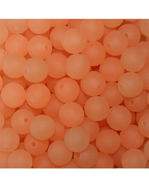 Troutbeads Glow Roe 6mm 50/pack & 8mm 40/pack & 10mm 30/pack