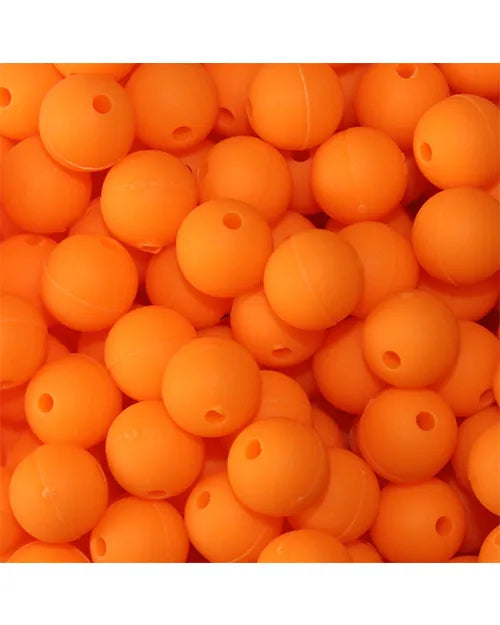 Troutbeads Sun Orange 6mm/50/pack & 8mm 40/pack & 10mm 30/pack