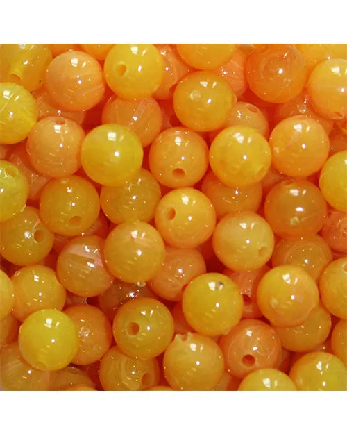 Troutbeads Egg Yolk  6mm/50 pack & 8mm/ 40 pack & 10mm 30/pack