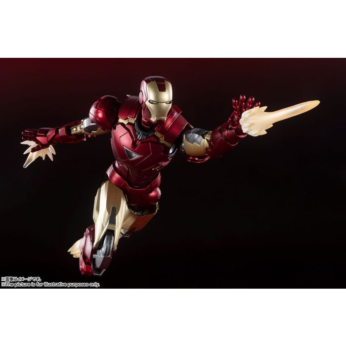 S.H.FIGUARTS IRON MAN MARK 6 (BATTLE DAMAGE) EDITION (AVENGERS)