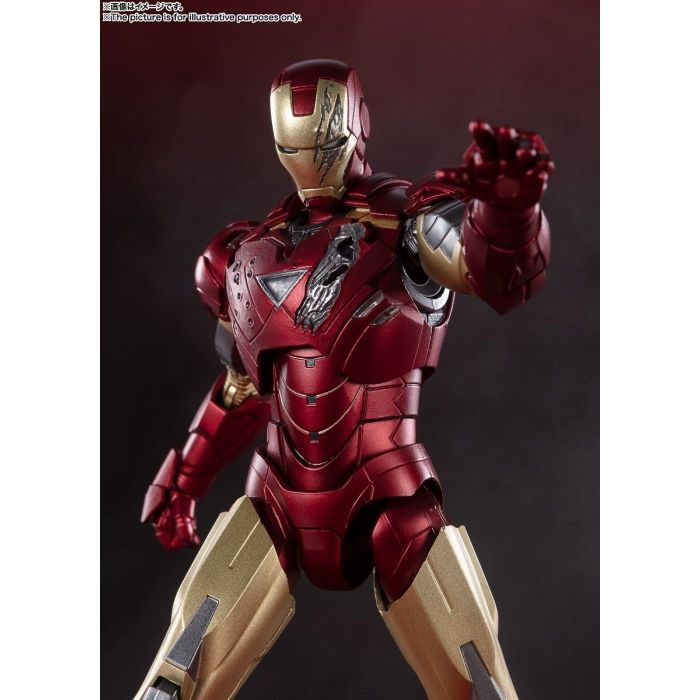 S.H.FIGUARTS IRON MAN MARK 6 (BATTLE DAMAGE) EDITION (AVENGERS)