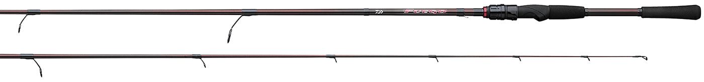 Daiwa Fuego Graphite Spin Rods, 7'2", 1pc, MH, Fast, 8-17lb