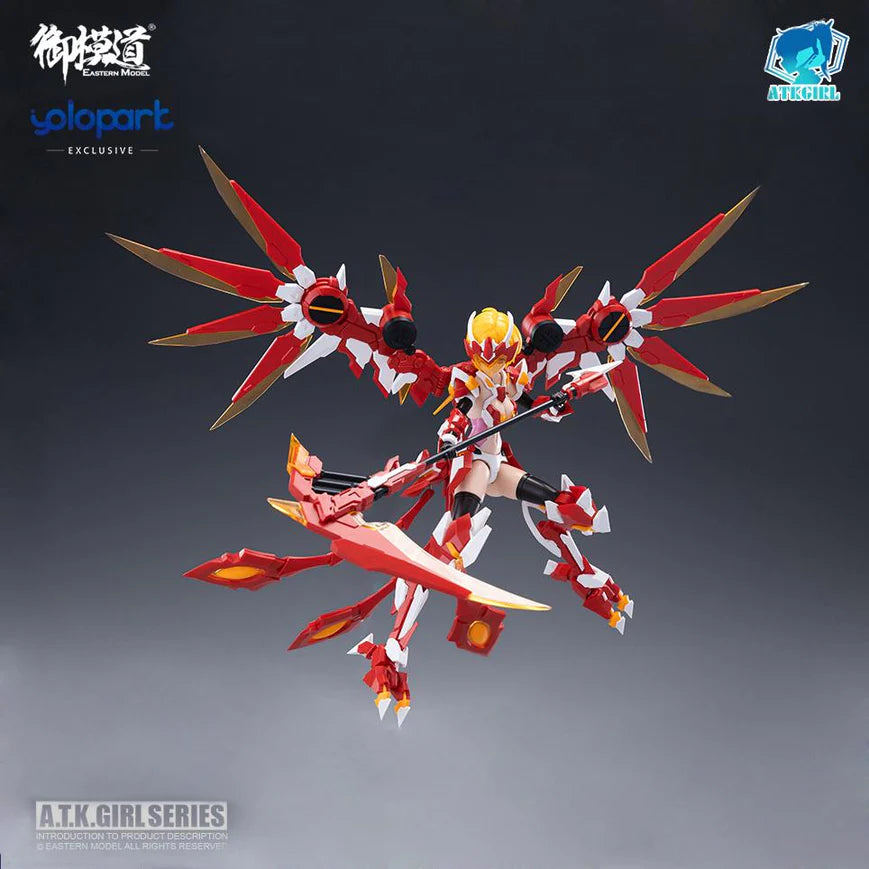 1/12 Scale A.T.K. Girl Zhuque (One of the Four Chinese Mythical Beast)-PLAMO