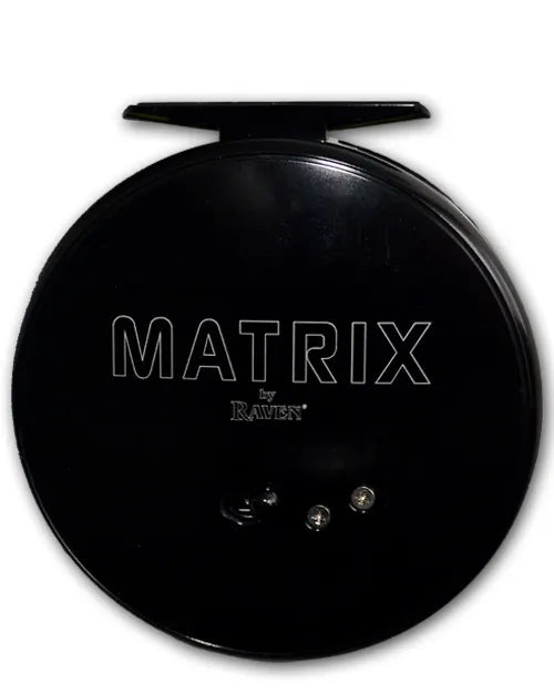 RAVEN® MATRIX™ CENTERPIN FLOAT REELS 4 3/8" Brown/Titanium/Black