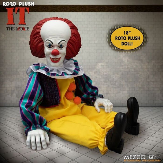 MDS DESIGNER SERIES / IT IT (1990): PENNYWISE 18INCH ROTO PLUSH DOLL