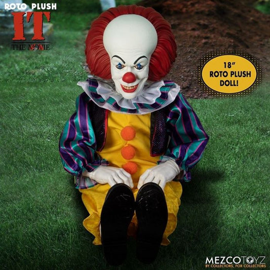 MDS DESIGNER SERIES / IT IT (1990): PENNYWISE 18INCH ROTO PLUSH DOLL