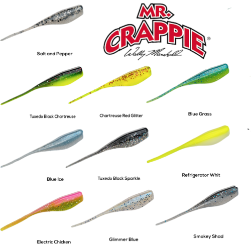 Strike King Mr. Crappie Lightning Shad 2''