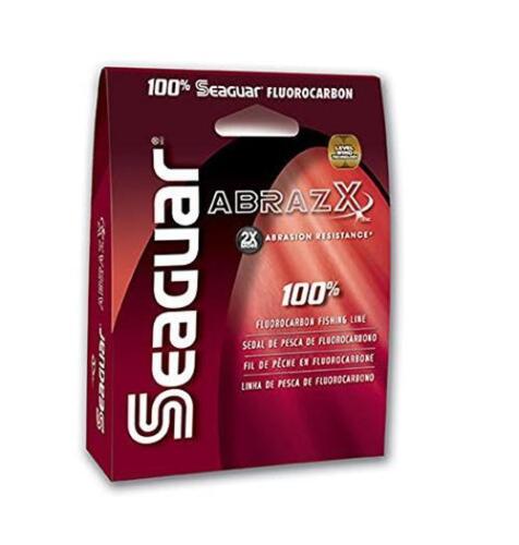 Seaguar Abrazx 100% Fluorocarbon Fishing Line 200 Yards